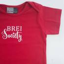 Baby Shirt Brei Society fire red 80/86