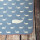 Pad Babydecke Whale 75x100cm pad blue
