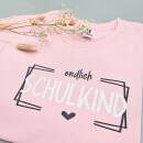 Kinder-T-Shirt - Schulkind 2023 rosa