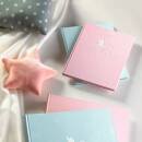 Babytagebuch Storch rosa