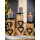 Holz Kerzenhalter "Hangin Heart" 18 cm
