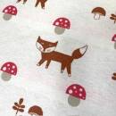 Fussenegger Babydecke JUWEL Babydecke Fuchs und Pilz (GRS)